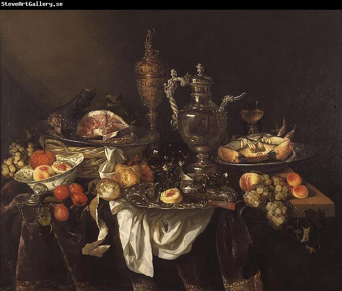 Abraham van Beijeren Banquet still life